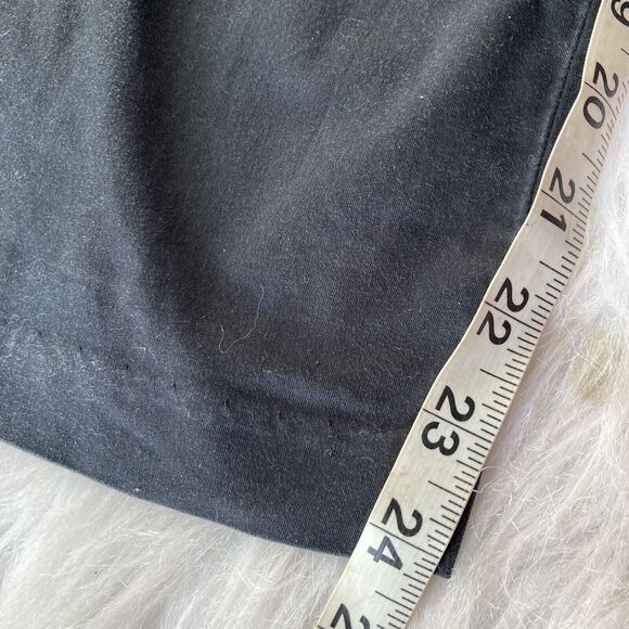 Merona Pants Size 12 Chino Trouser Black Slacks Womens Work Casual Career Basic - Picture 4 of 10